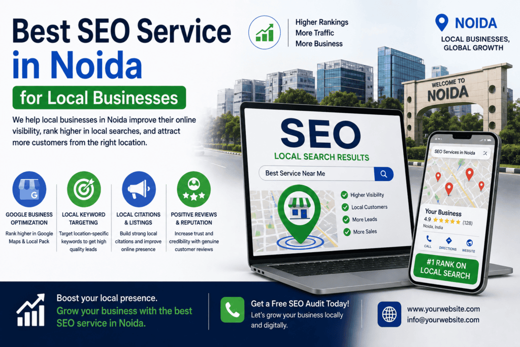 Best SEO Service in Noida for Local Businesses