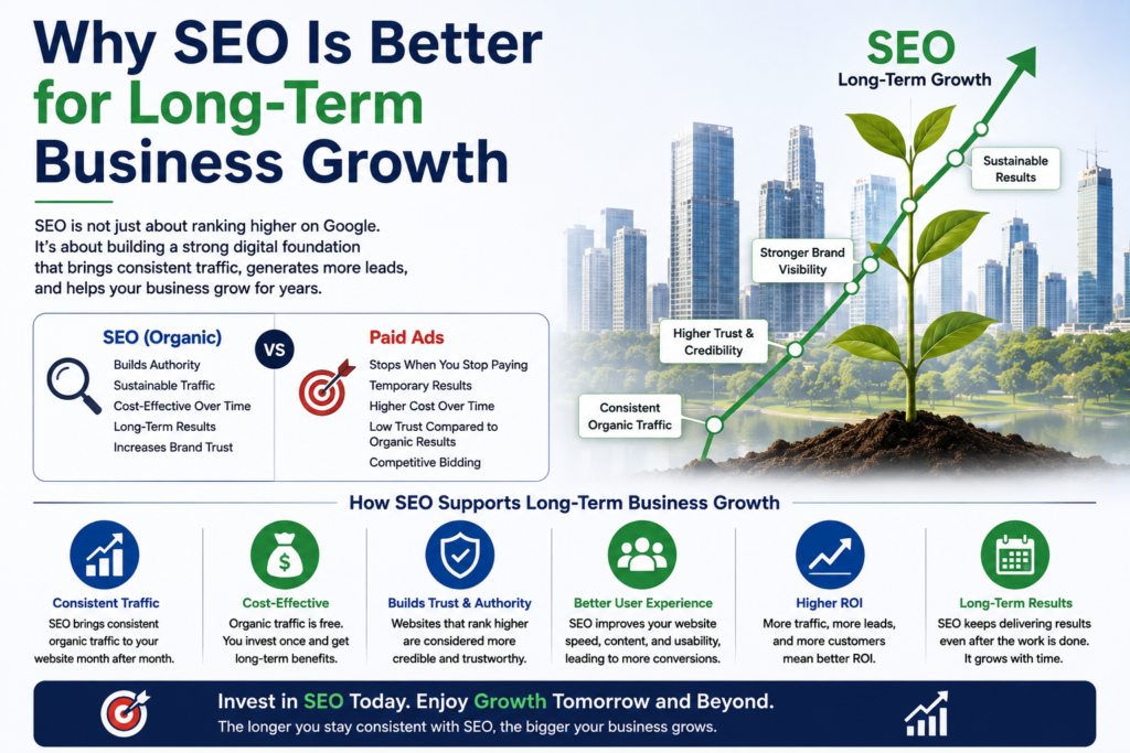 Why SEO Is Better for Long-Term Business Growth