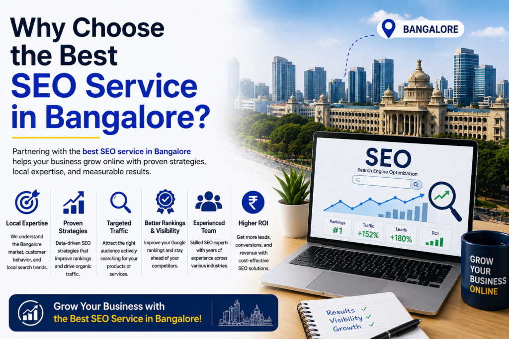 Why Choose the Best SEO Service in Bangalore?