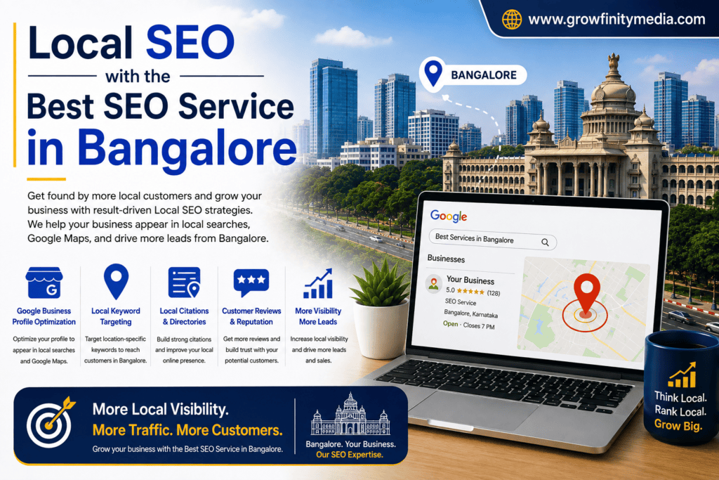 Local SEO with the Best SEO Service in Bangalore