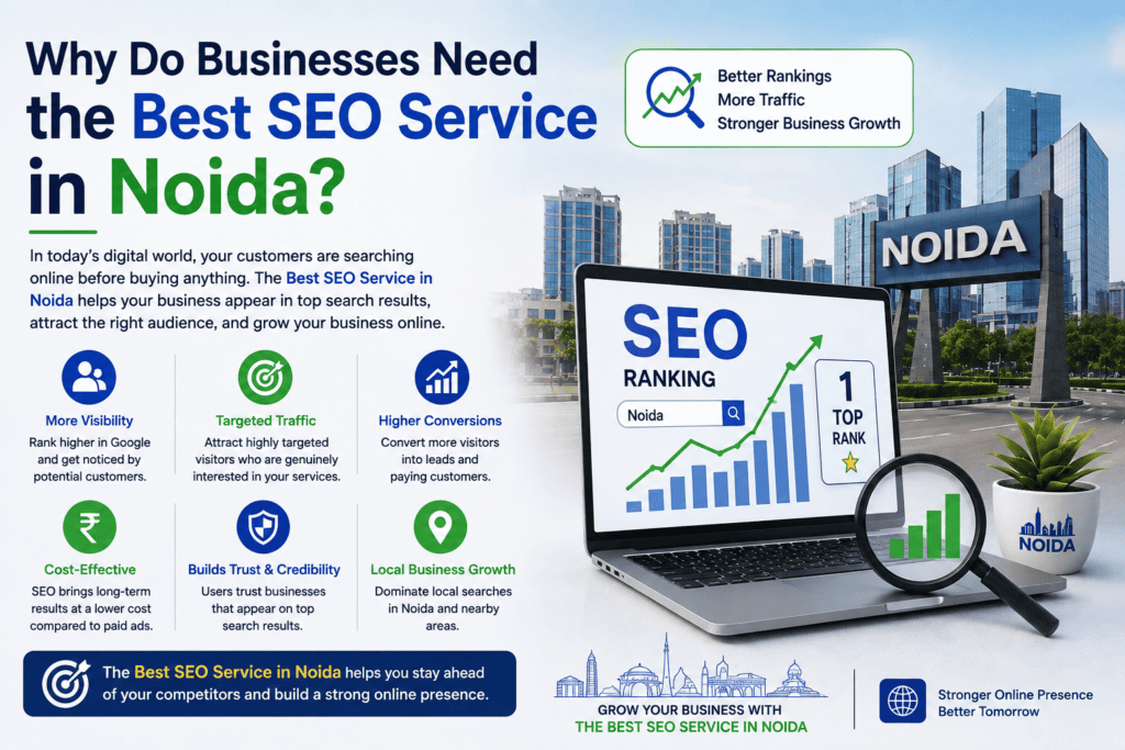 Why Do Businesses Need the Best SEO Service in Noida?